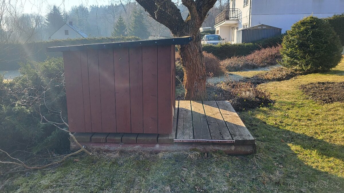 Bouda pro psa, zateplená - 2