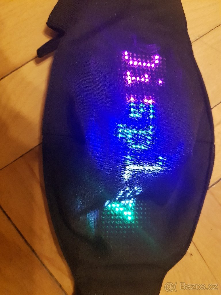 LED chytrá rouška s displejem - 2