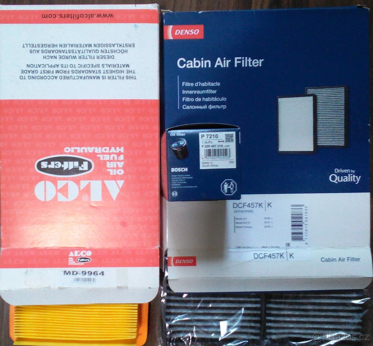 Mazda premacy 1,9 74 kw,vodní čerpadlo,sada filtrů,atd. - 2