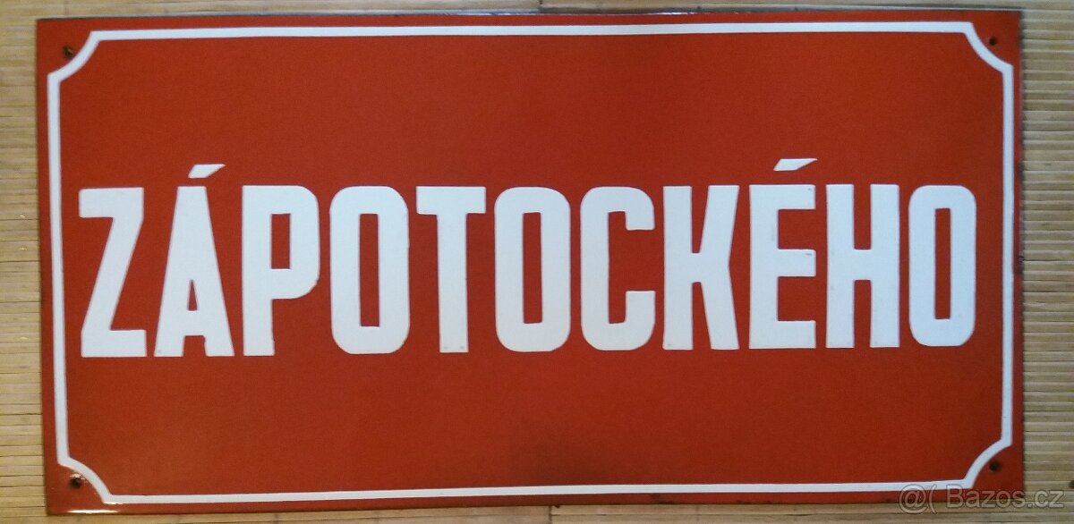 Staré smaltované cedule - 2