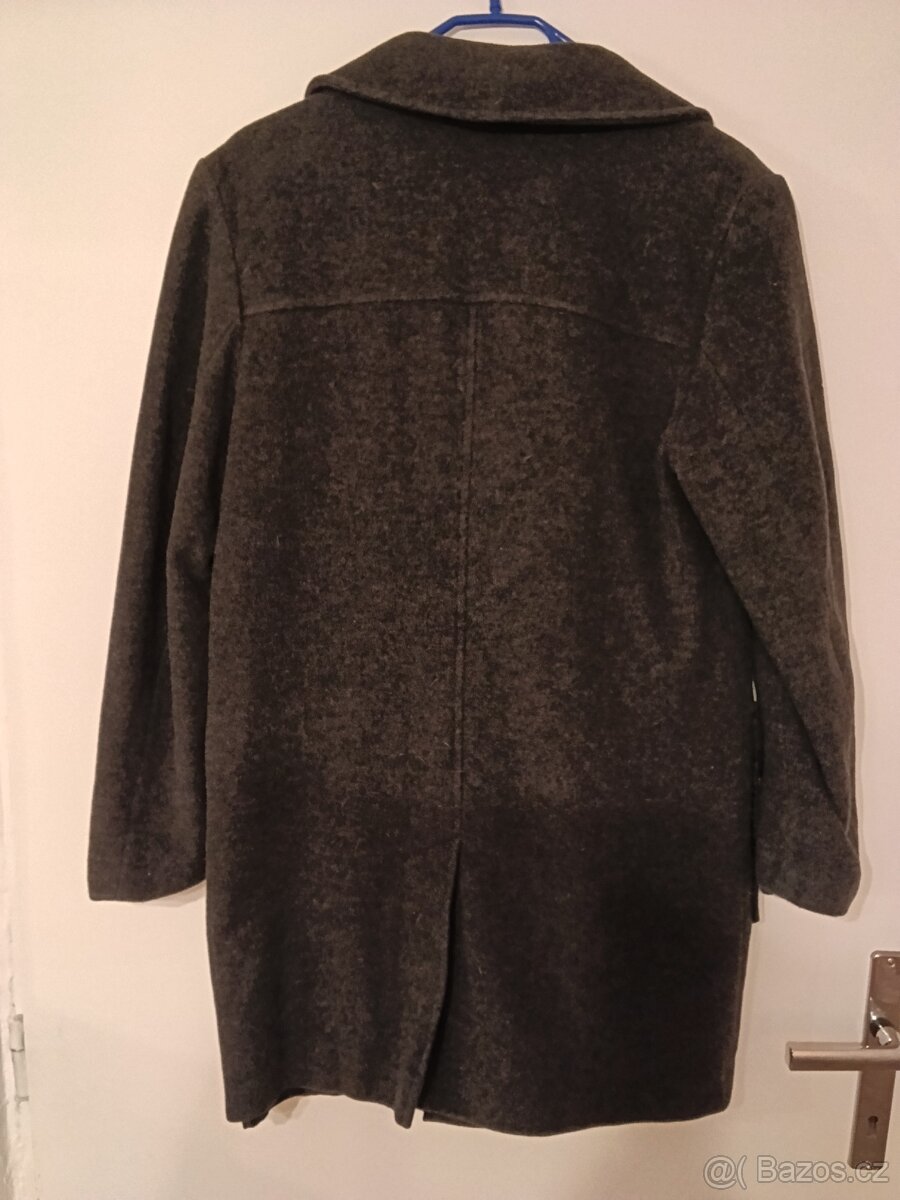 Dámský flaušový kabát. - 2