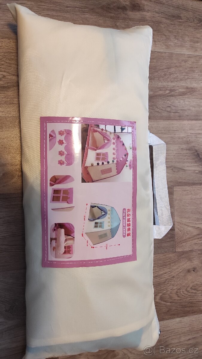 Nádherný domeček modrý 130x100x130 - 2