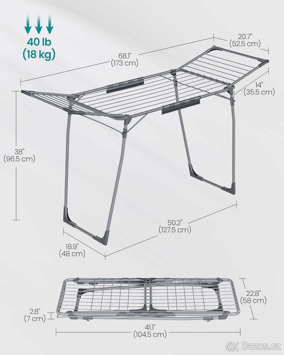 NOVÝ ROZKLÁDACÍ STOJAN NA PRÁDLO - 2