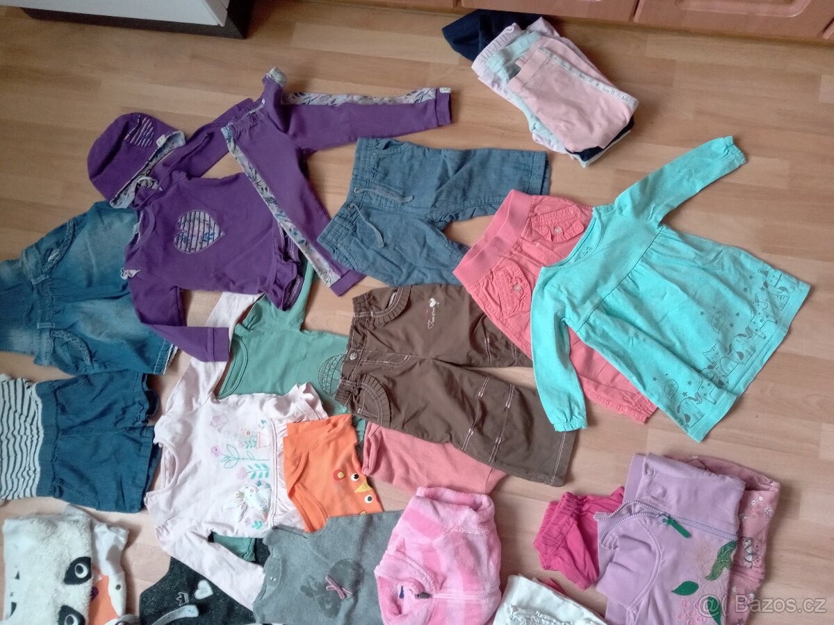 Oblečení pro holčičku vel. 80 - 2