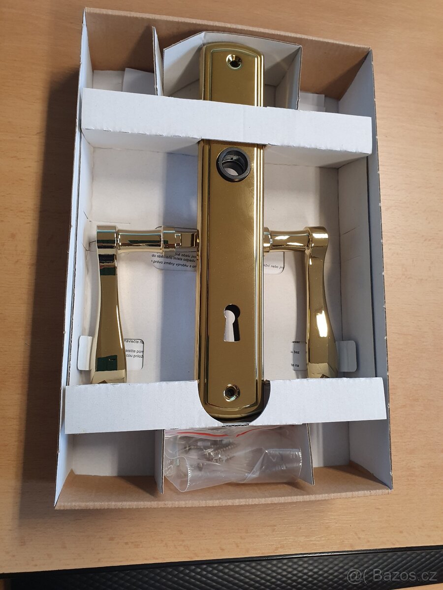 Dveřní kování TERNO Rostex zlaté klíč - 2