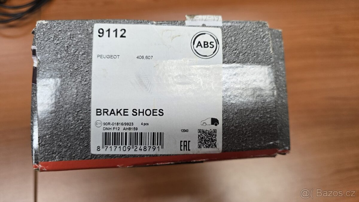 Brzdové čelisti 9112 A.B.S. - 2