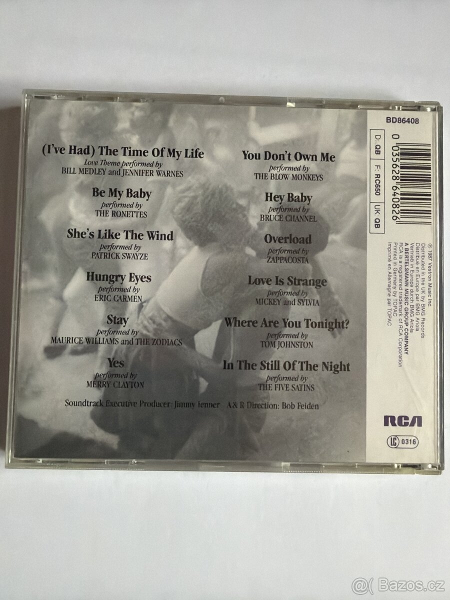 Originální CD Hříšný tanec - 2