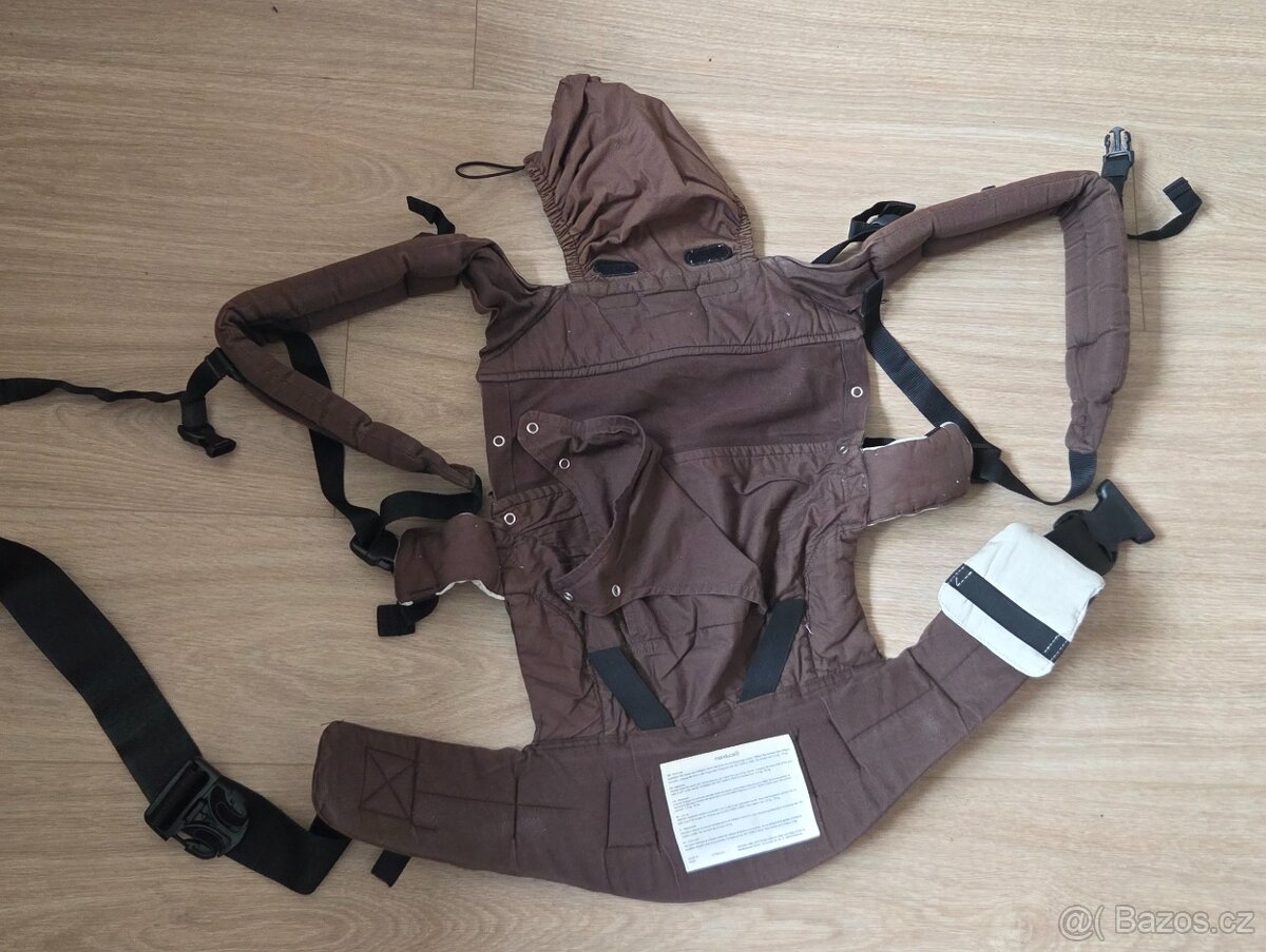 Ergonomické nosítko Manduca – hnědé - 2