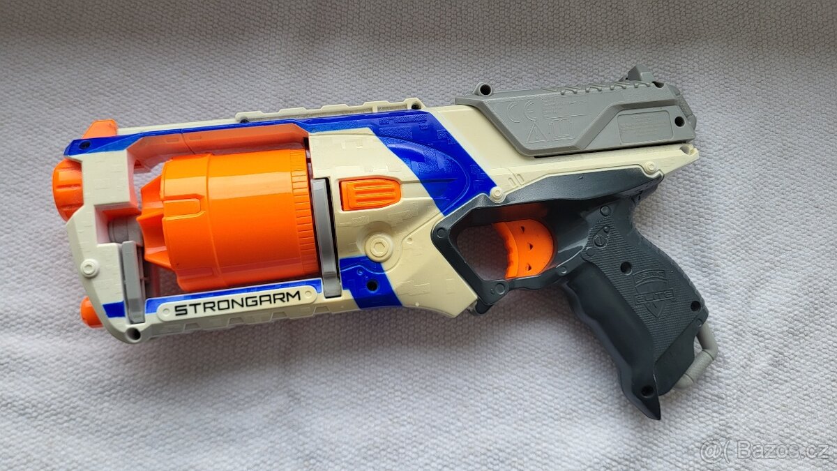 Nerf Strongarm – jako nový + 12 nábojů - 2