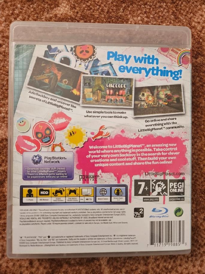 Prodám hru Little Big Planet pro PS3 - 2