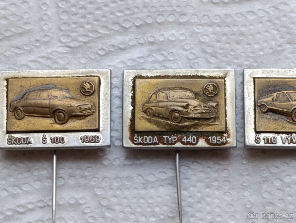 Velmi staré motoristické odznaky - 2