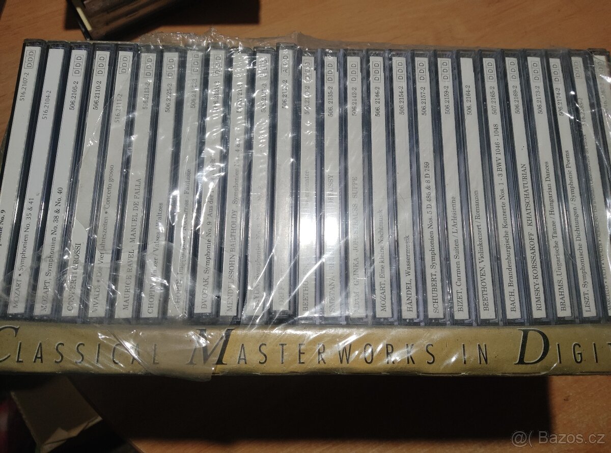Cd - Great Classical Masterpieces 1 + 2 + další vážná hudba - 2