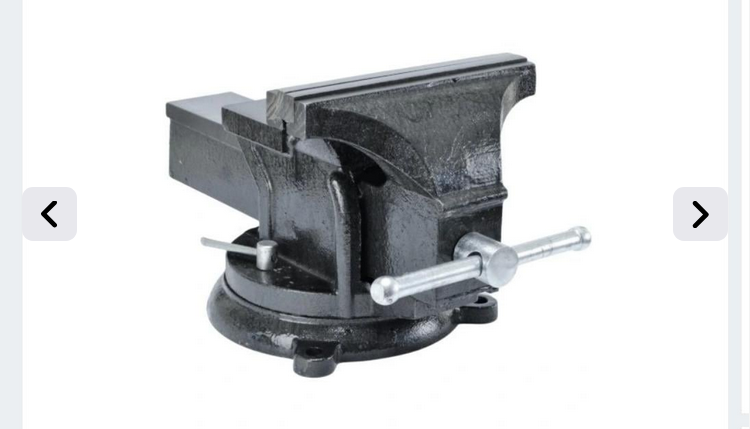 ZÁMEČNICKÝ SVĚRÁK 150mm 8,25 KG OTOČNÁ KOVADLINA - 2