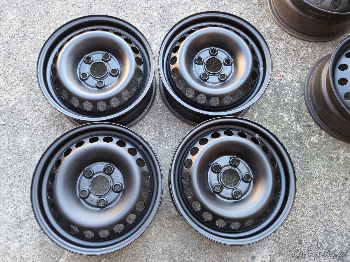 Disky plechové 15" 5X112 J6,0 ET43 Škoda,Vokswagen Seat - 2