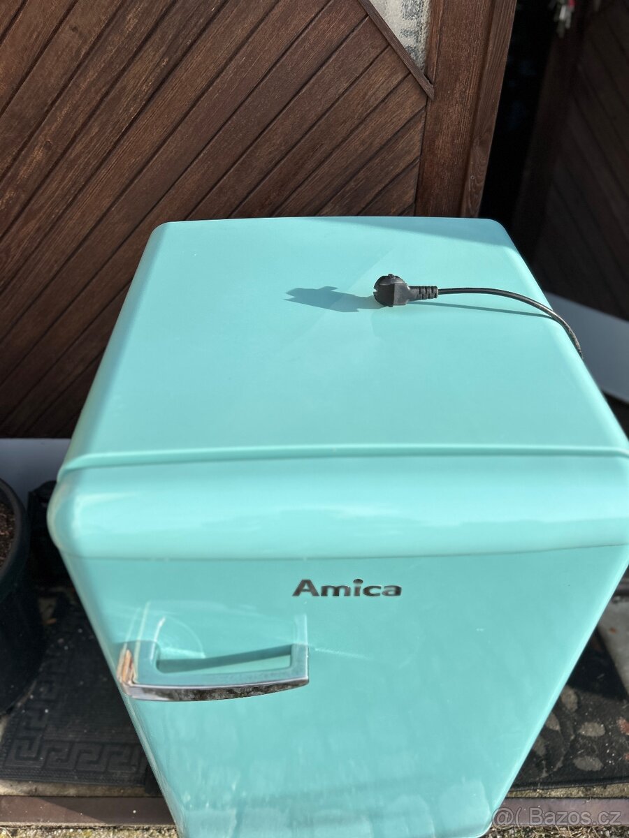 Amica retro lednice s mrazákem mala - 2