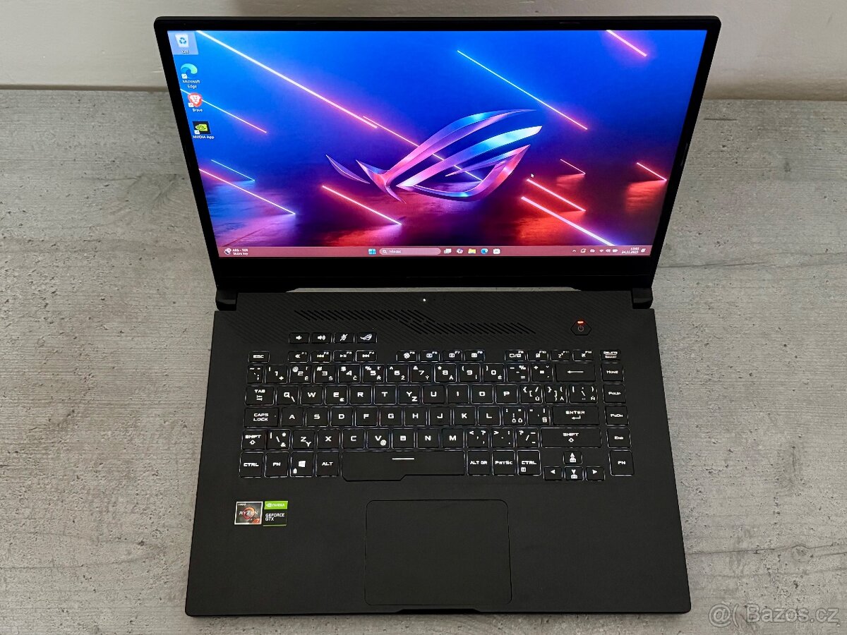 HERNÍ NOTEBOOK ROG ZEPHYRUS / GTX 1660-Ti / Ryzen 7 3750H - 2