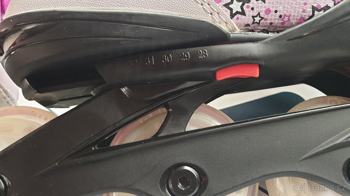 Kolečkové brusle č.28-32-dívčí- FILA SKATES J-ONE G PINK - 2