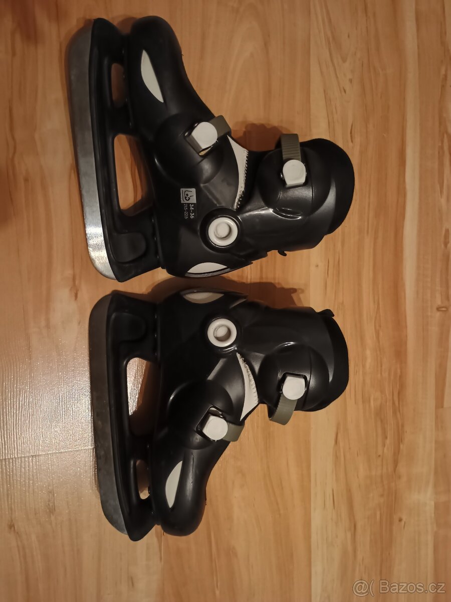 Dětské lední brusle 34-36 značka OXELO - 2