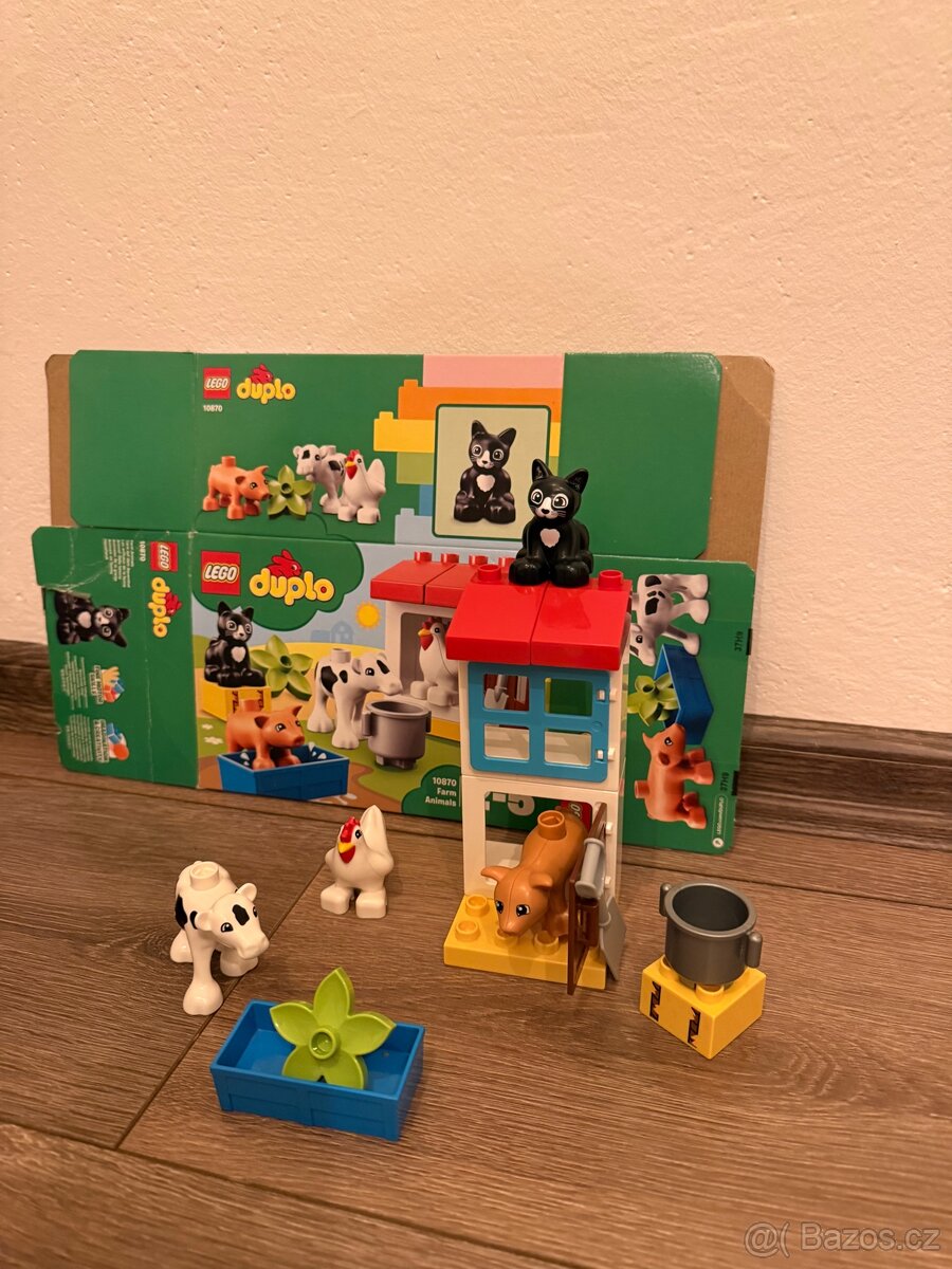 Lego duplo zvířátka z farmy, 10870 - 2