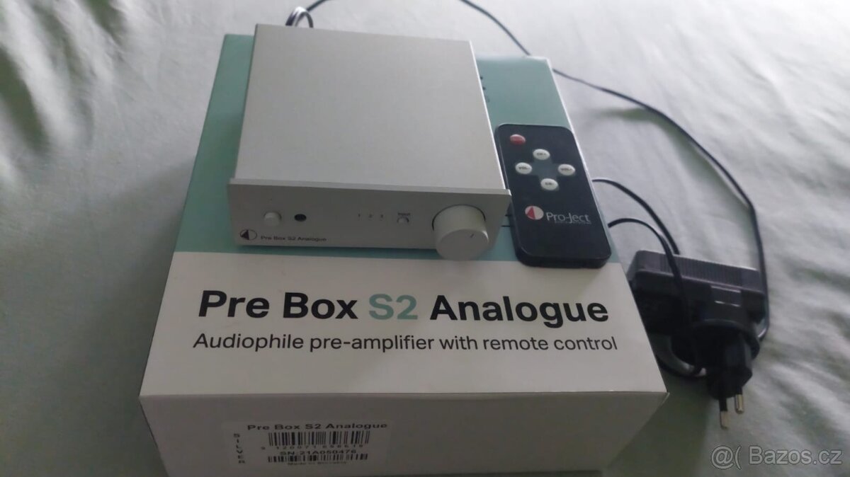 Pro-Ject Pre Box S2 Analogue - stříbrný - 2