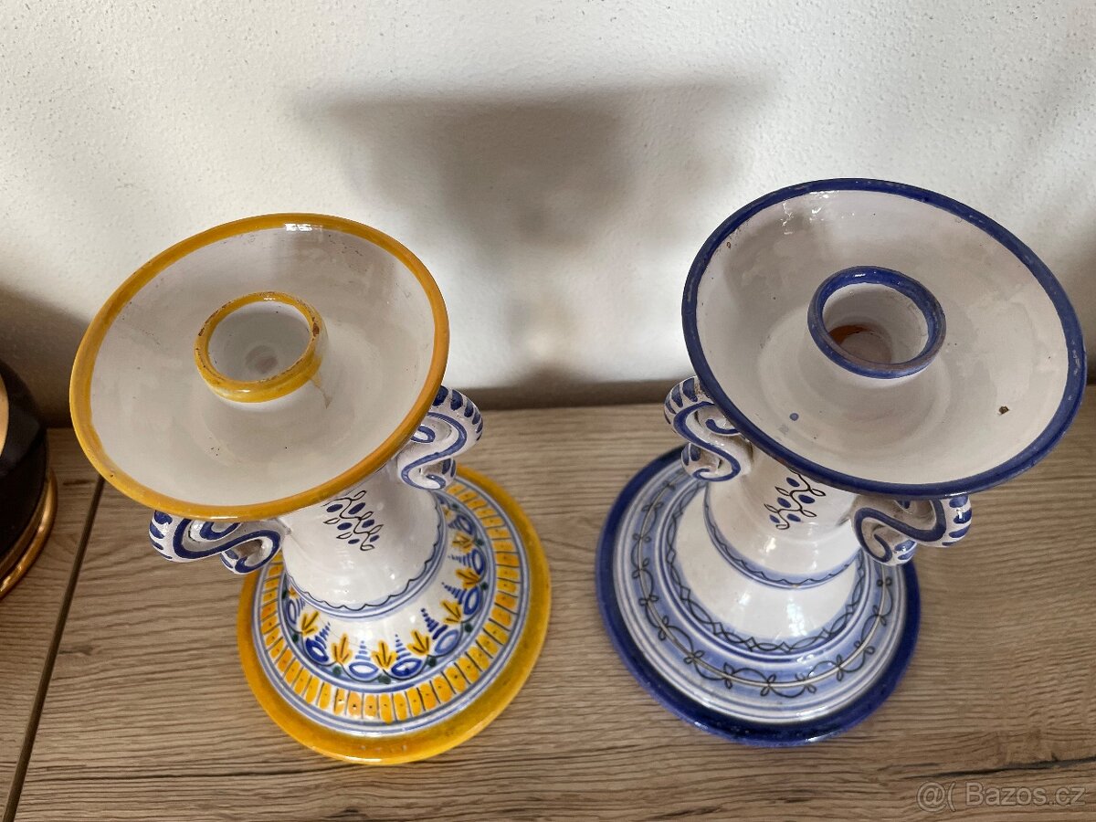 Tupeská keramika-svicny - 2