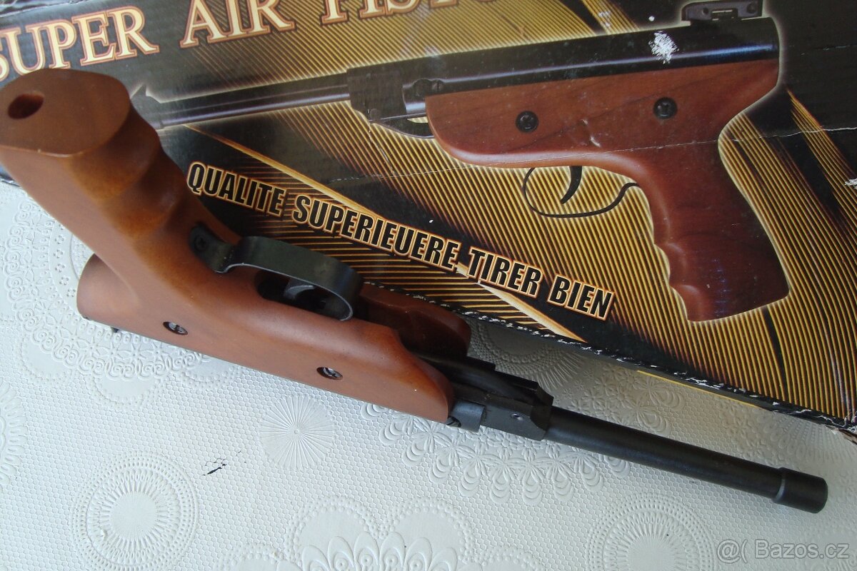 Dalekohled...Vzduchovka-pistole Made in Germany + monokulár - 2