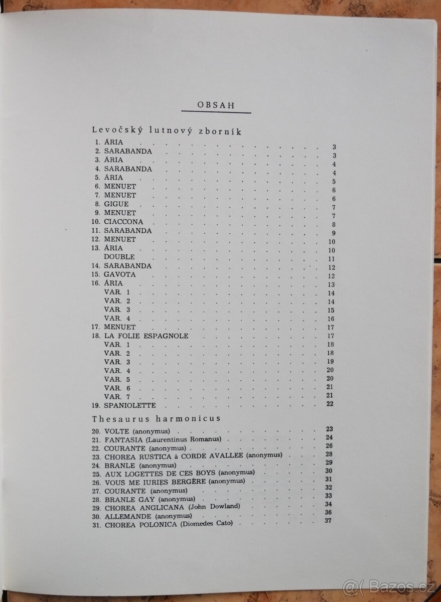 Noty Lutnové skvosty starej Levoče - 2