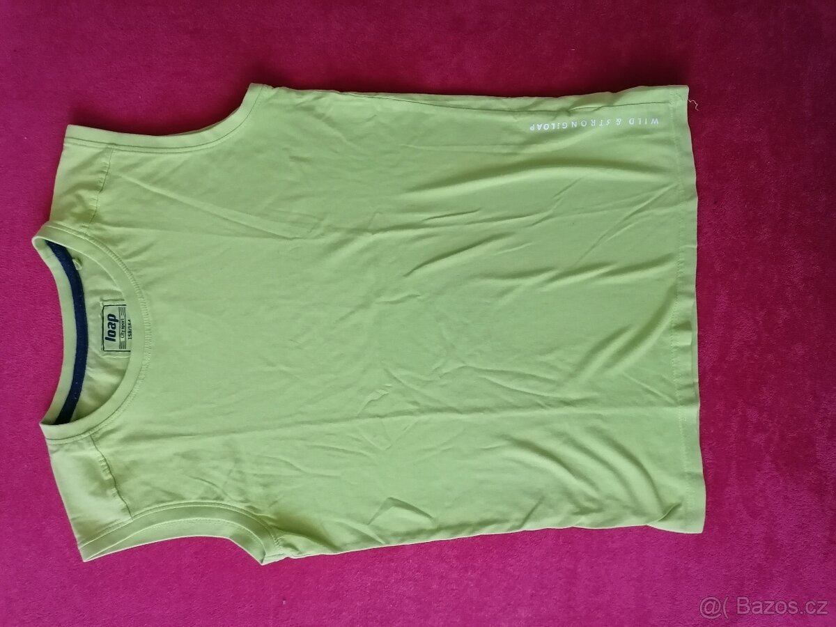 Trička+kraťasy vel. 158/164 - 2