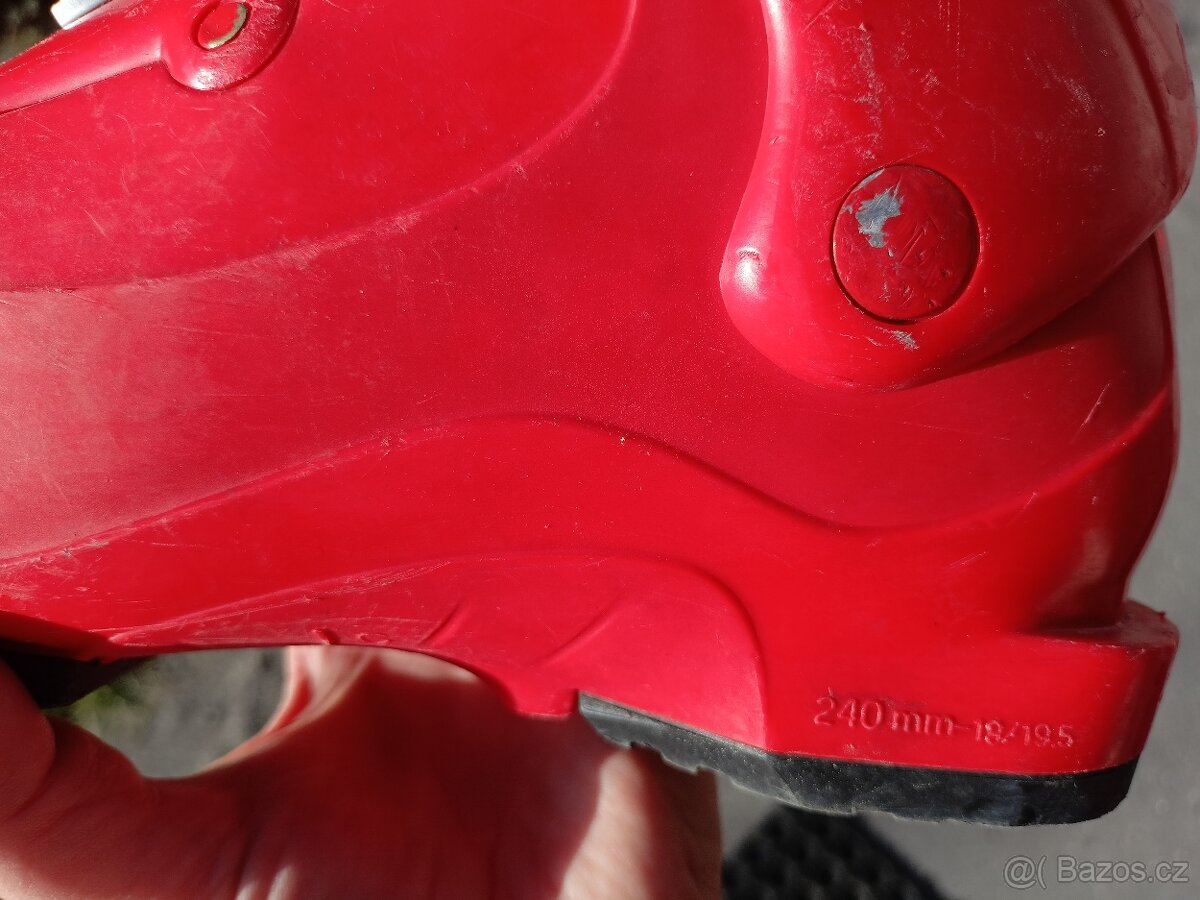 Dětské lyže Rossignol 110 cm, boty, hůlky - 2