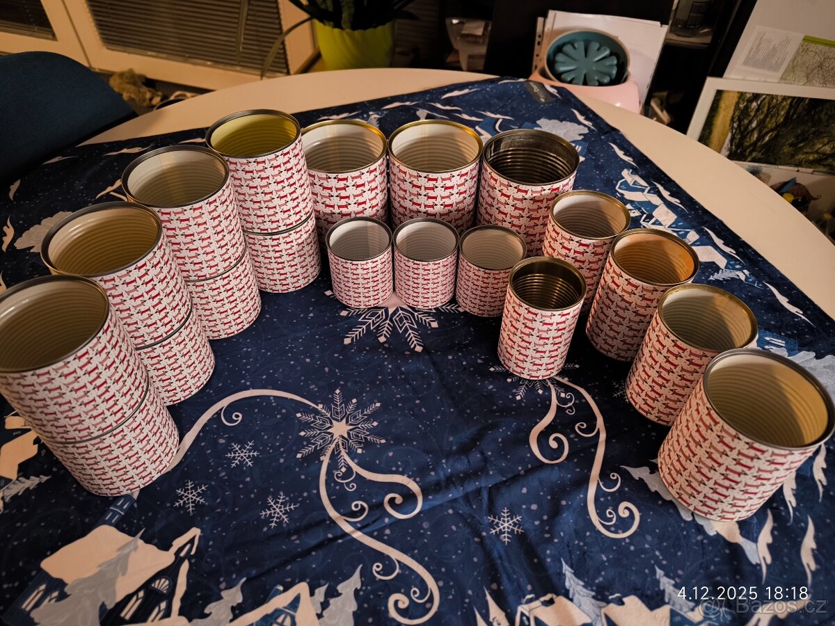 Plechovky - Vánoční jezevčík - 2