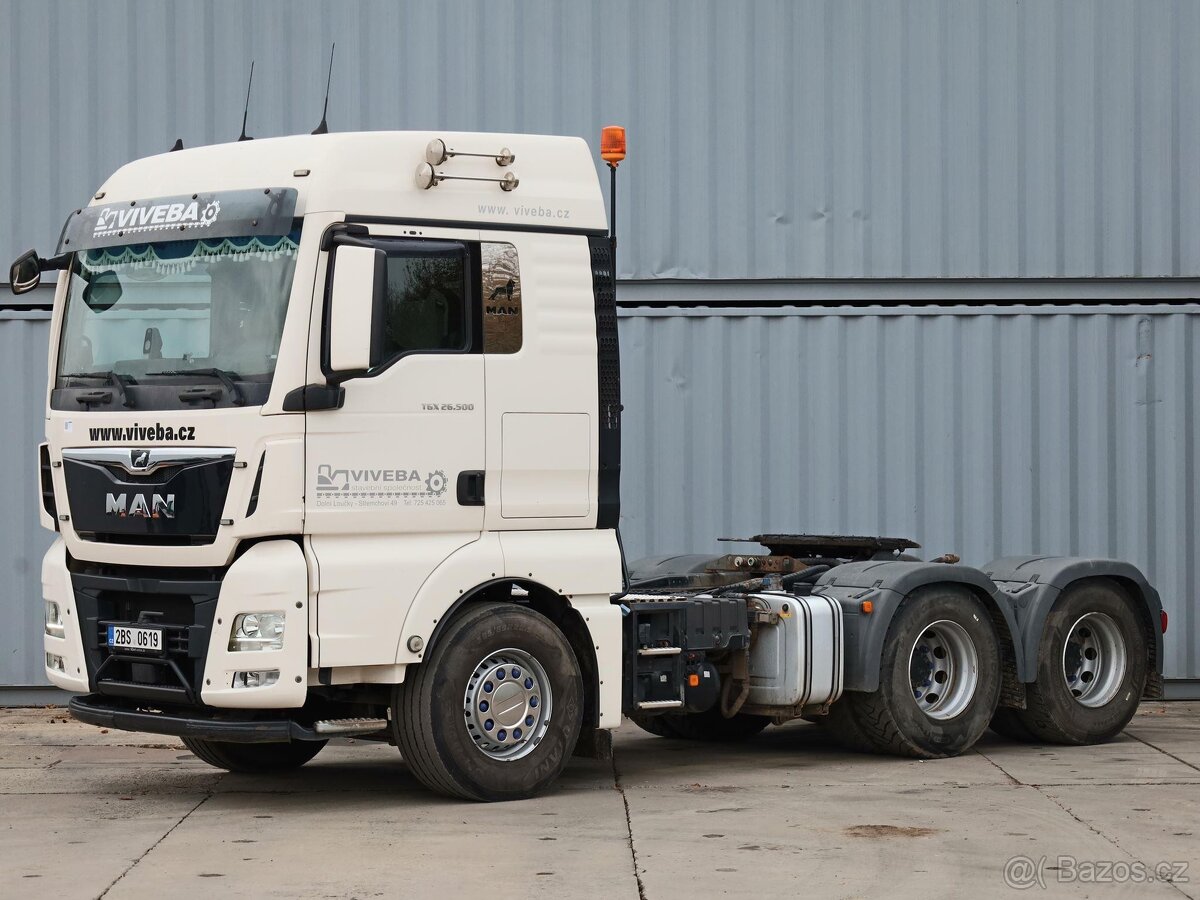 MAN TGX 26.500, EURO 6, 6x4, STANDARD, RETARDÉR, DVOUOKRUHOV - 2