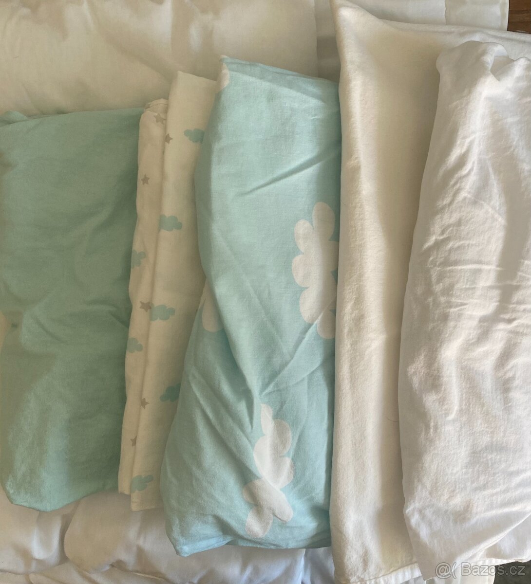 Bílá dětská postýlka Drewex KUBA II - 2