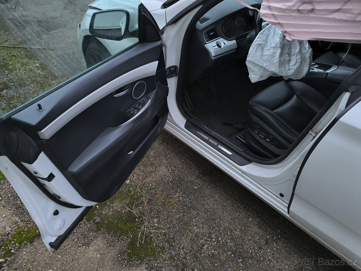 Bmw f07 černé kožené přední sedadla s výhřevem - 2