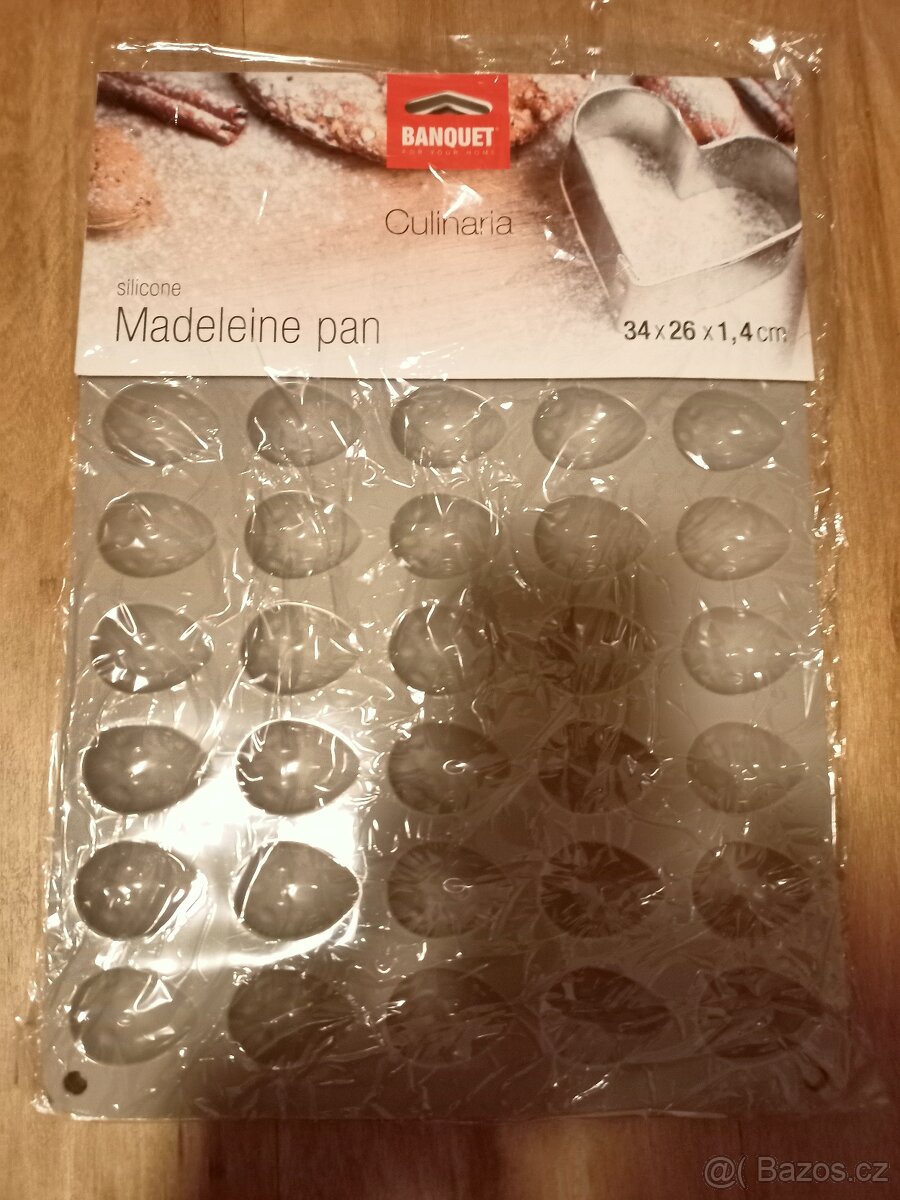 BANQUETsilikonová pečící forma na ořechy-pracny zc.nová - 2