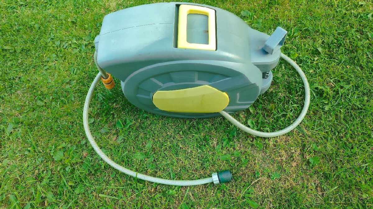 Hadice 20m s automatickým navijákem, nepoužívané - 2