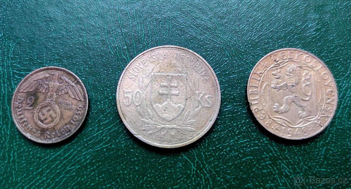 Stříbrné mince - 2