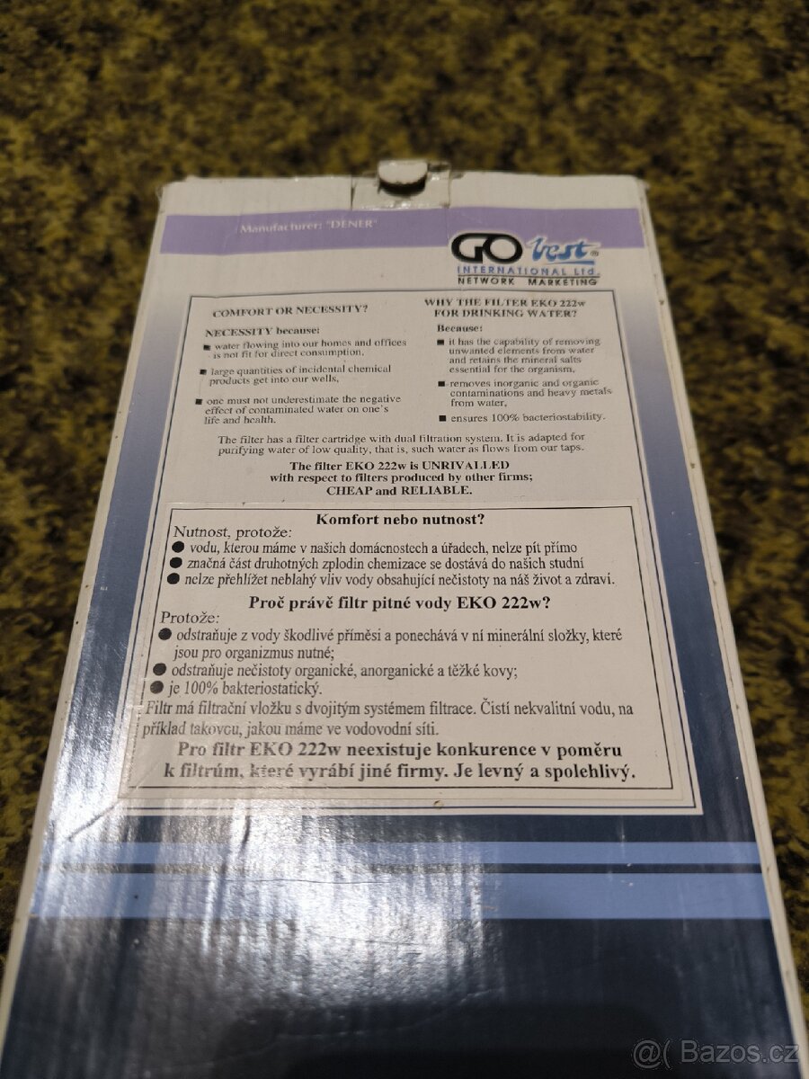 Systém filtrace pitné vody - 2