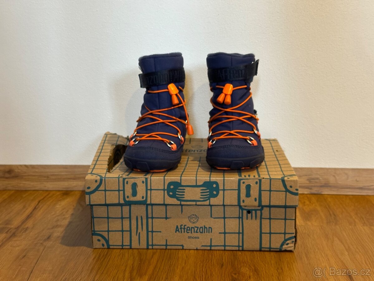 Dětské zimní barefoot boty Affenzahn vel.25 - 2