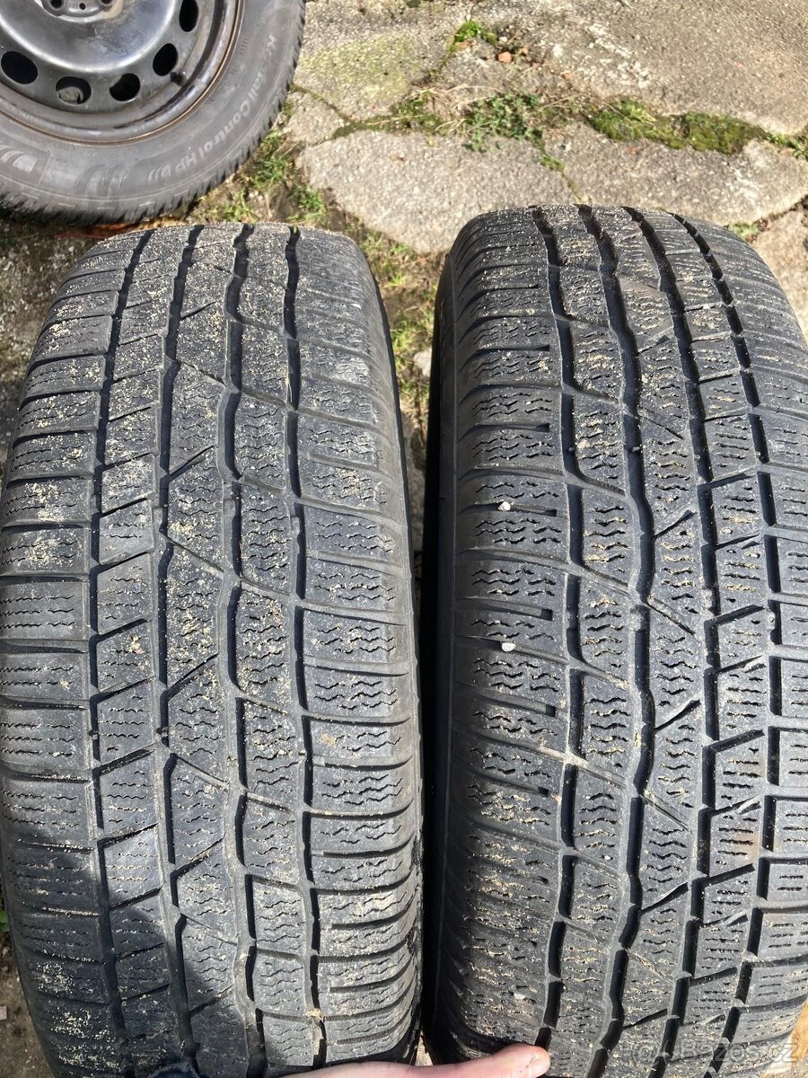 Zimní pneu 215/60 r16" s disky na VW Karoq apod. - 2