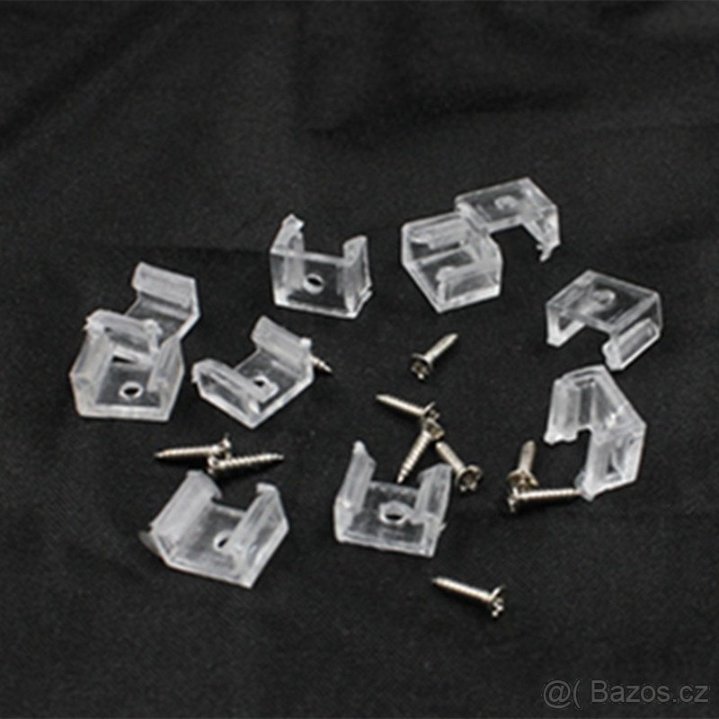 Plastové držáčky LED pásků - 2