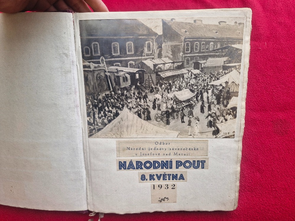 Pametni kniha Narodni Pouti v Josefove. Extremne vzacna zale - 2
