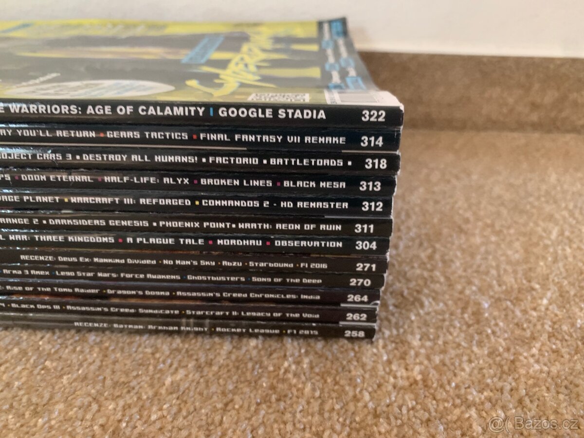 Rozbalené časopisy Score - 2