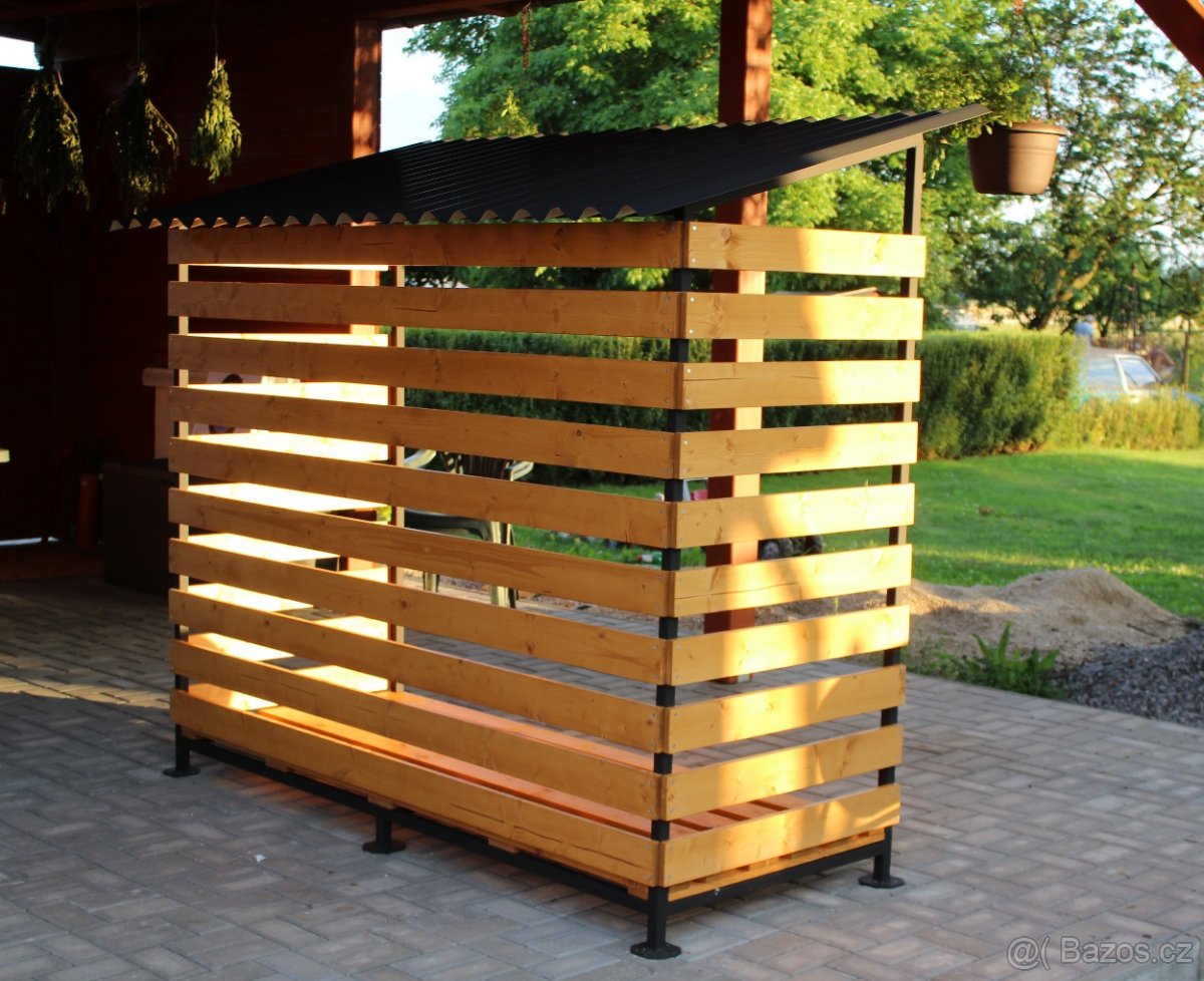 Přístřešek na dřevo - dřevník - 2