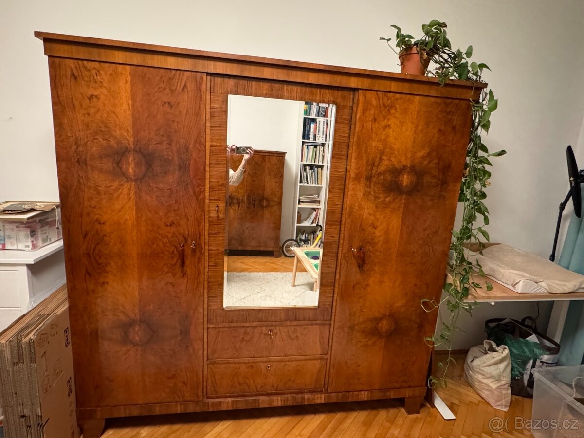 2× masivní dubové skříně – TOP stav, sleva 50 %, Brno-střed - 2