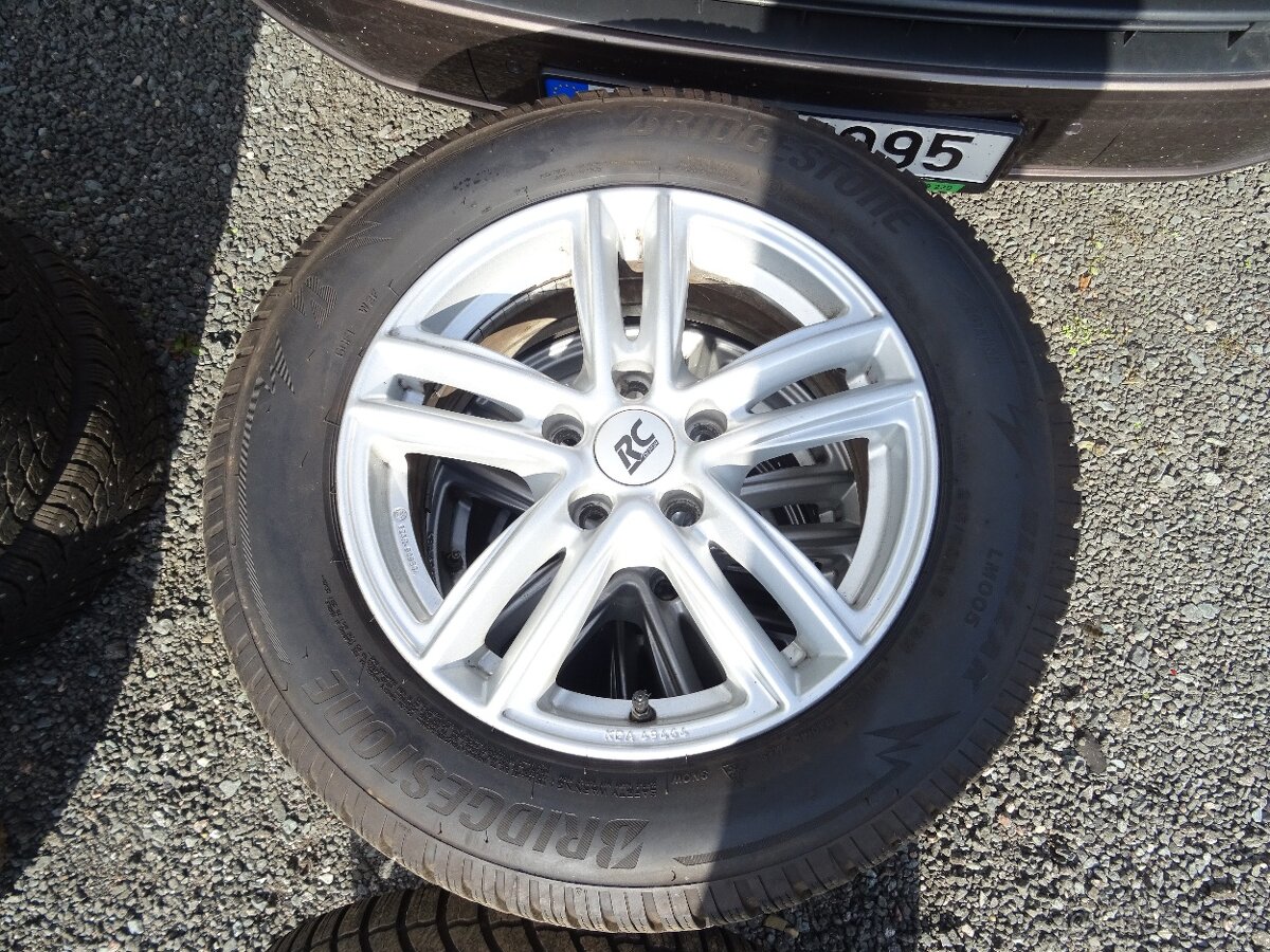 ALU KOLA - ZIMNÍ PNEU 215/60/16 rezervace - 2