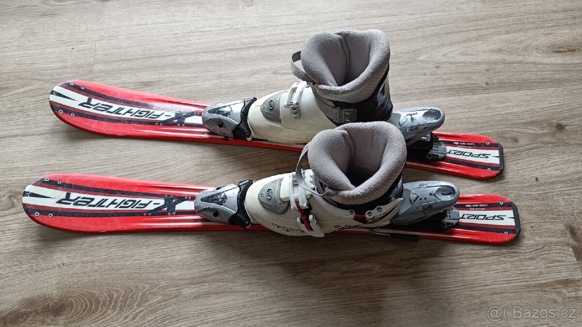 Dětské lyže s vázáním a botami - 2