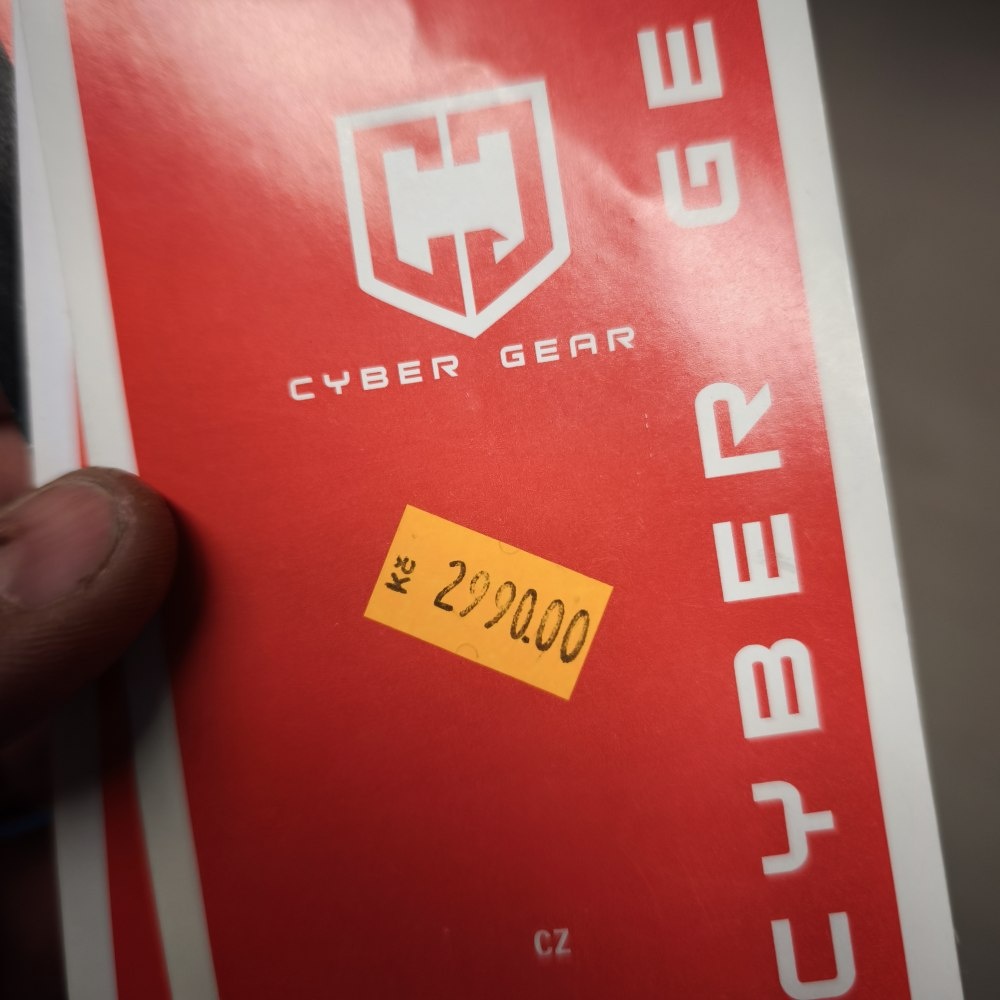 Moto bunda CYBER GEAR DELTA, černá 3XL - 2