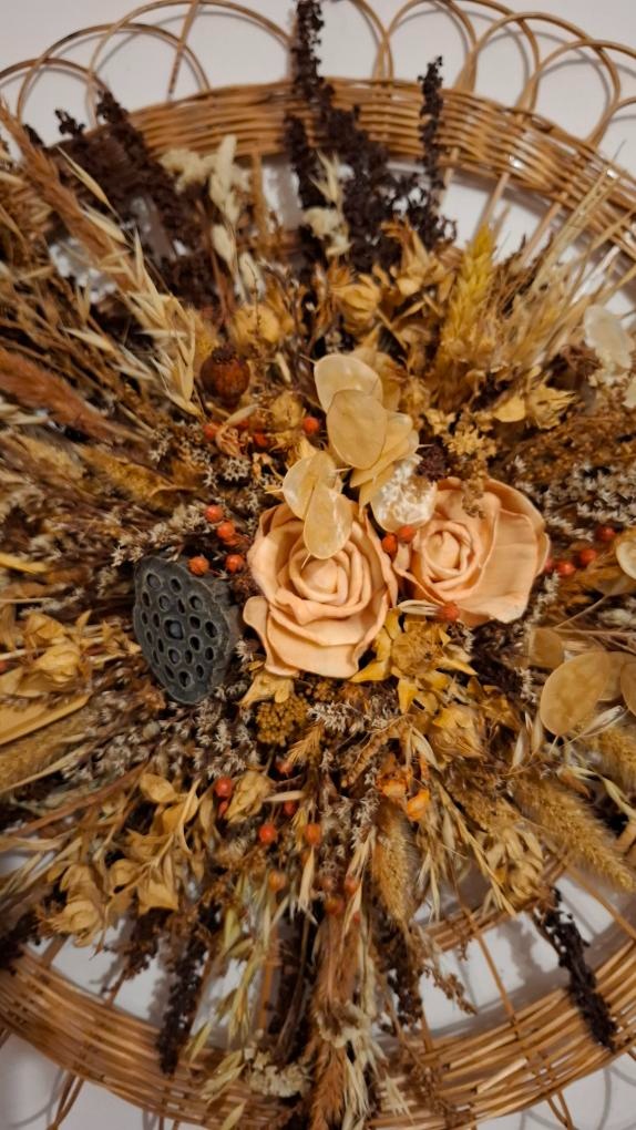 Dekorace - suchá vazba - 2