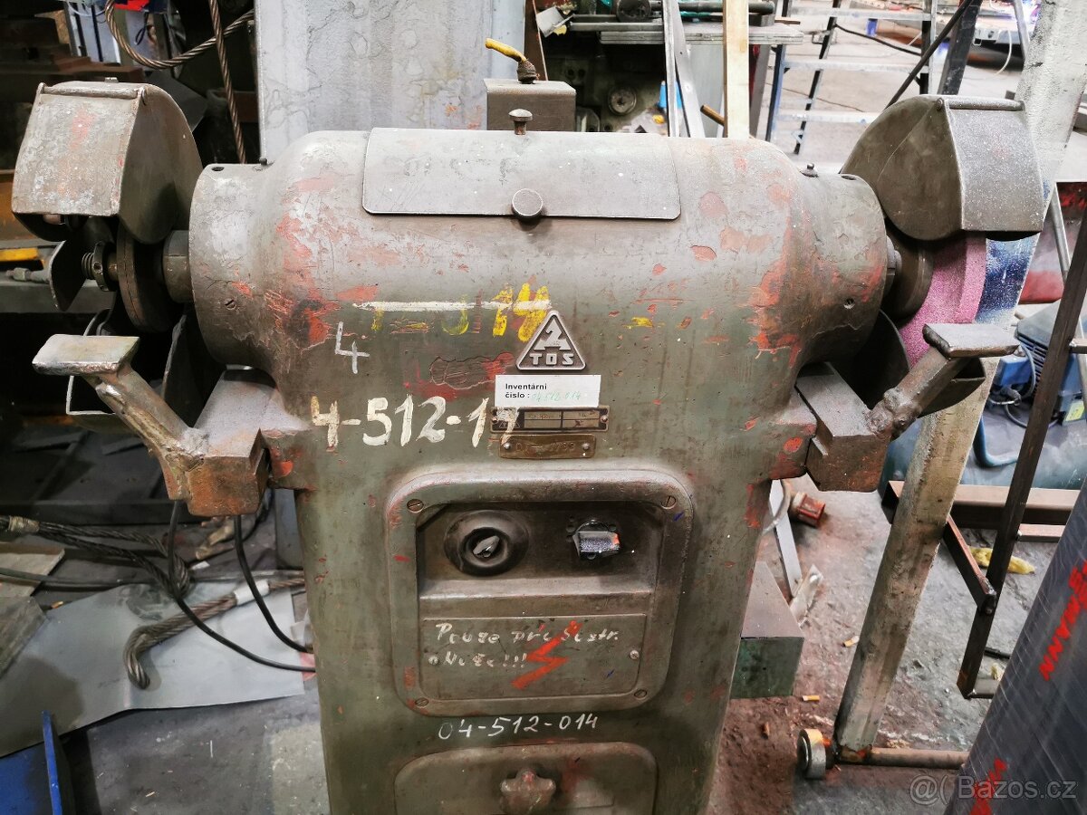 Dvoukotoučová Bruska TOS BL 3 - 2