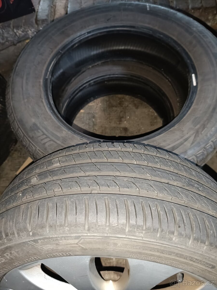 Alu Škoda Superb r17, 5x112, 225/45/17 - 2